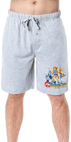 ThunderCats 1985 Mens' Classic TV Show Characters Lion-O Cheetara Tygra Panthro Sleep Pajama Shorts