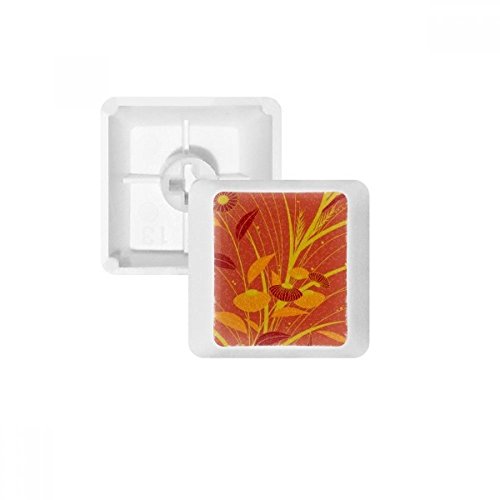Keycaps PBT pintura japonesa cultura oro para teclado mecánico de superficie OEM