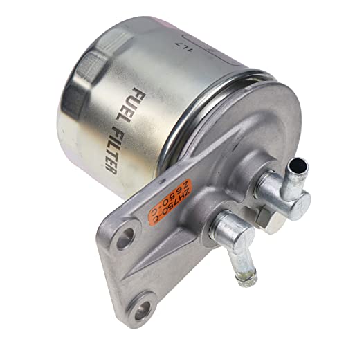 DVPARTS Fuel Filter Assembly 15291-43010 Compatible with Kubota D1105 D1305 D1703 D905 V1505 V1305 V1903 V2003 V2203 V2403 Engine