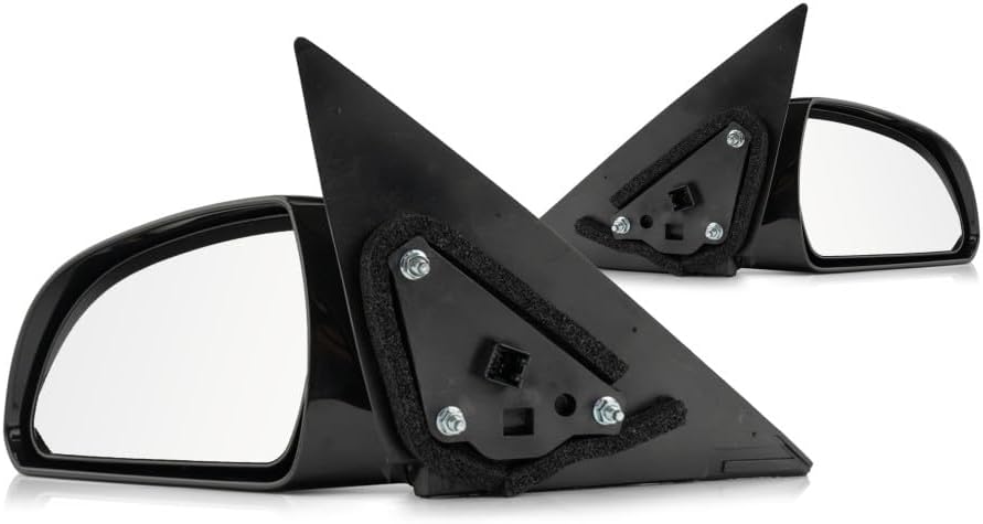 For Hyundai Sonata 2007 08 09 2010 Door Mirror Driver and Passenger Side | Pair | Power | Heated | Paint to Match | Replacement For 876103K900 | HY1320149, HY1320148