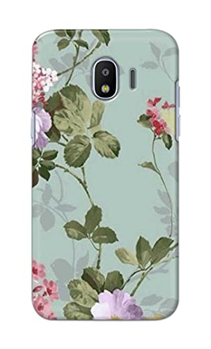 Image of Printed Hard Back Cover Case for Samsung Galaxy J2 2018 | Samsung J2 Pro 2018 | Grand Prime Pro 2018 Back Cover (Floral Painting) -1302