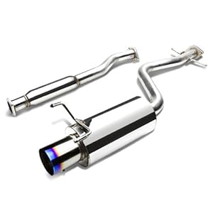 DNA MOTORING CBE-IS300-BT Stainless Steel Cat Back Exhaust System [Compatible with 01-05 Toyota IS300 Altezza XE10]
