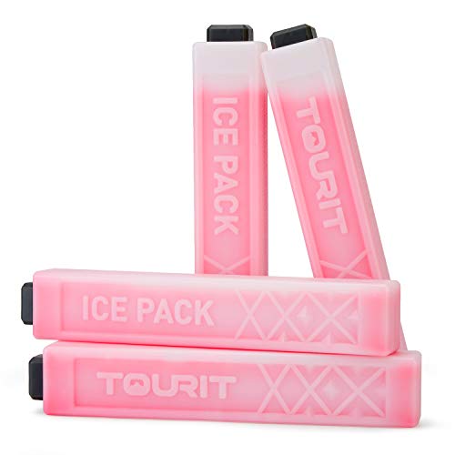 image for TOURIT Ice Packs for Coolers Reusable Long Lasting Freezer Packs for L