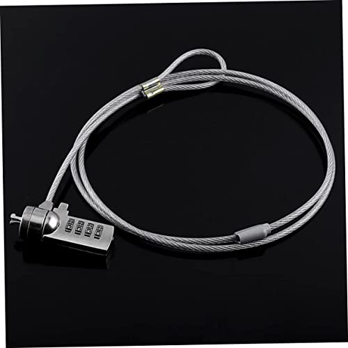 GAFOKI Trava De Senha Para Notebook Cadeado Digital Senha De 4 Dígitos Trava De Bicicleta Cadeado De
