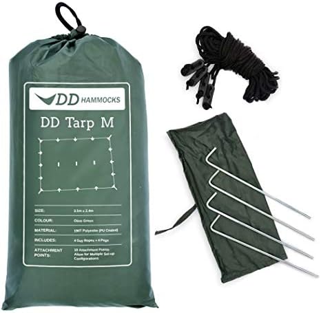 DD Hammocks - DD Tarp M - 3.5m x 2.4m Waterproof Rectangular Tarp...