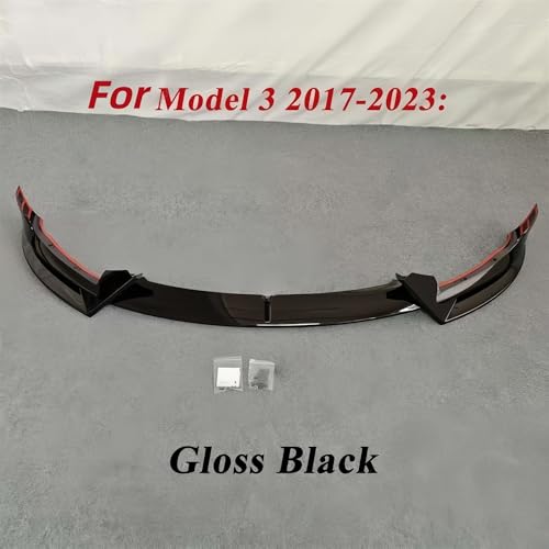 Spoiler de carrosserie Tesla Model Y protégeant le pare-chocs avant - 2