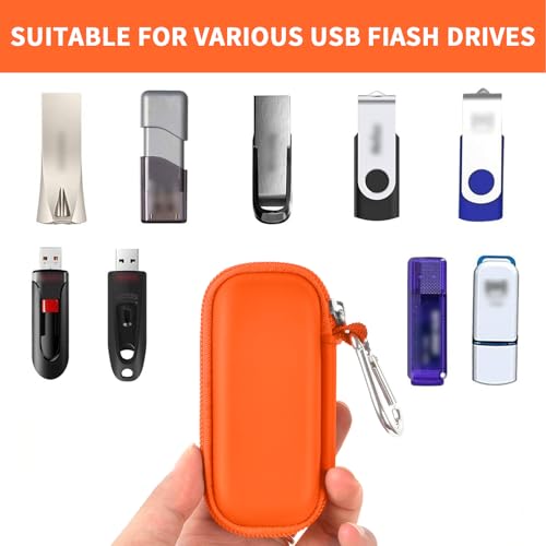 Image of USB Flash Drive Case, SD Card /Thumb Drive /Memory Cards Holder, Bag Only