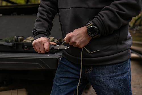 Gerber Gear Sedulo - Lightweight Folding Pocket Knife - Compact, Tactical EDC Gear for Camping & Outdoor - Ergonomic Utility Tool - Made in USA - Black - Image 7