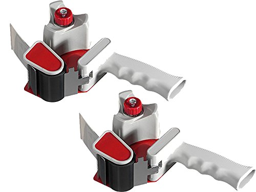 Herlitz 8842700 Paketbandroller Grau/Rot 2er-Pack