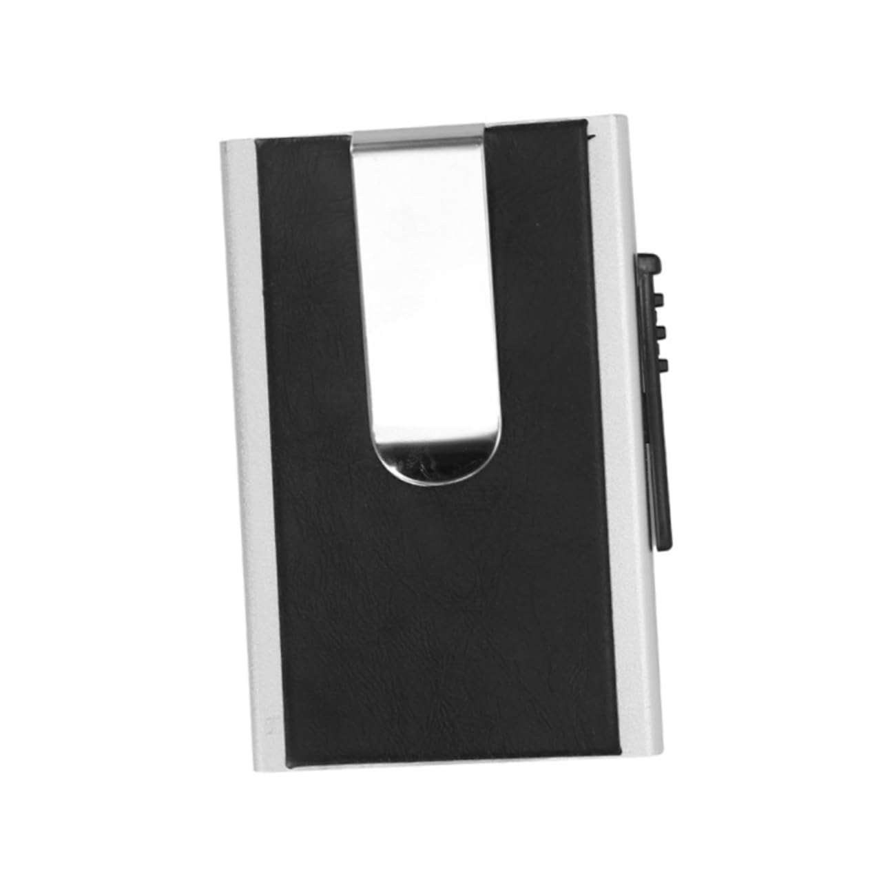 GALPADA 3pièces Men Aluminum Alloy Wallet Porte-Cartes Anti-vol Et Anti-démagnétisation Aluminium Élégant Et Léger pour Hommes Noir