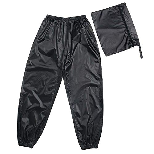 Multilaser Capa De Chuva Com Toca + Calça Street Moto Tam. Gg Sem Forro E Impermeável Preta Atrio -