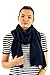 Produktbild ONLY Damen ONLSELINE Life Woven Crinkle Scarf, Evening Blue, ONE Size