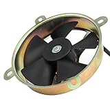 [Refroidissement très efficace] : le ventilateur de refroidissement du radiateur de 6 pouces est pour les motos tout-terrain/quads VTT/go kart avec des moteurs refroidis par air et par liquide, augmentant le flux d'air à travers le radiateur pour de meilleures performances de refroidissement.
