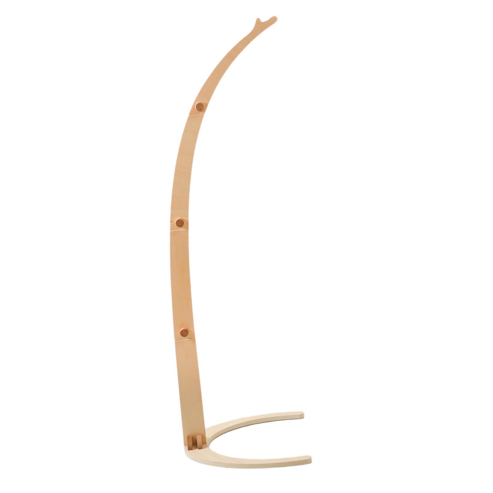 Supporto per sonagli Regolabile in Legno per Lettino, Elegante Supporto per sonagli per Culla, per in Legno per Neonati, per da Pavimento, per