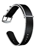 Nylon Uhrengurt, Riemen 20mm 22mm Uhrenbandersatz für Verschiedene Uhren Militärzubehör Sicherheitsgurt verstellbare Schnellfreisetzungen Männer und Frauen