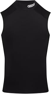 Battle Sports PRO Compression Sleeveless Mock Neck, 4 Way Stretch, Moisture Wicking for Adults