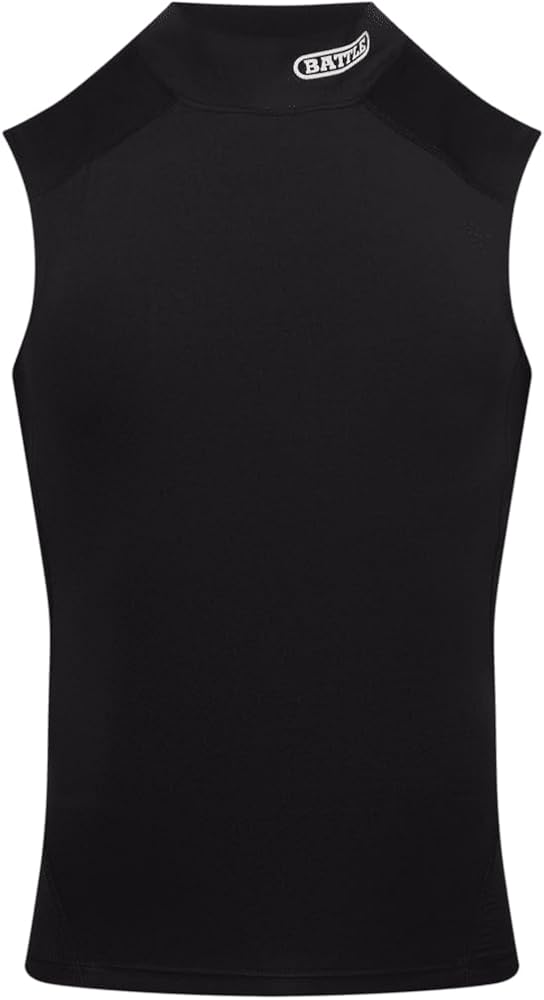 Amazon.com: Battle Sports PRO Compression Sleeveless Mock Neck, 4