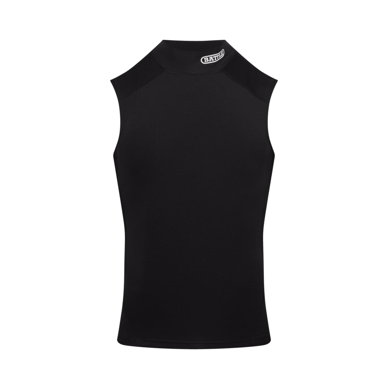 Battle Sports PRO Compression Sleeveless Mock Neck, 4 Way Stretch, Moisture Wicking for Kids