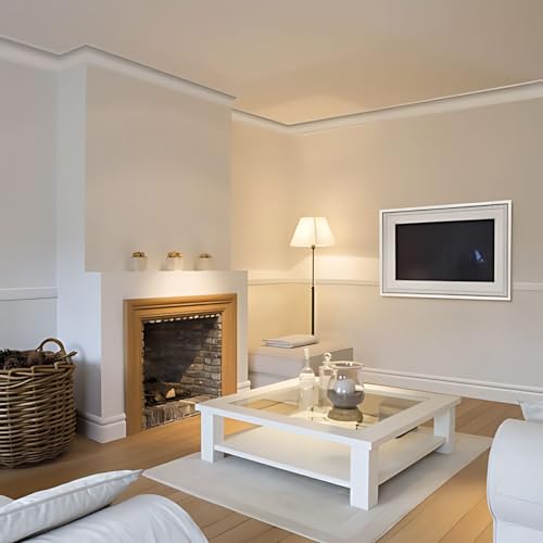 Corniche CX127 Orac en polystyrène HDPS de 200 cm pour masquer les défauts de plafond - 5