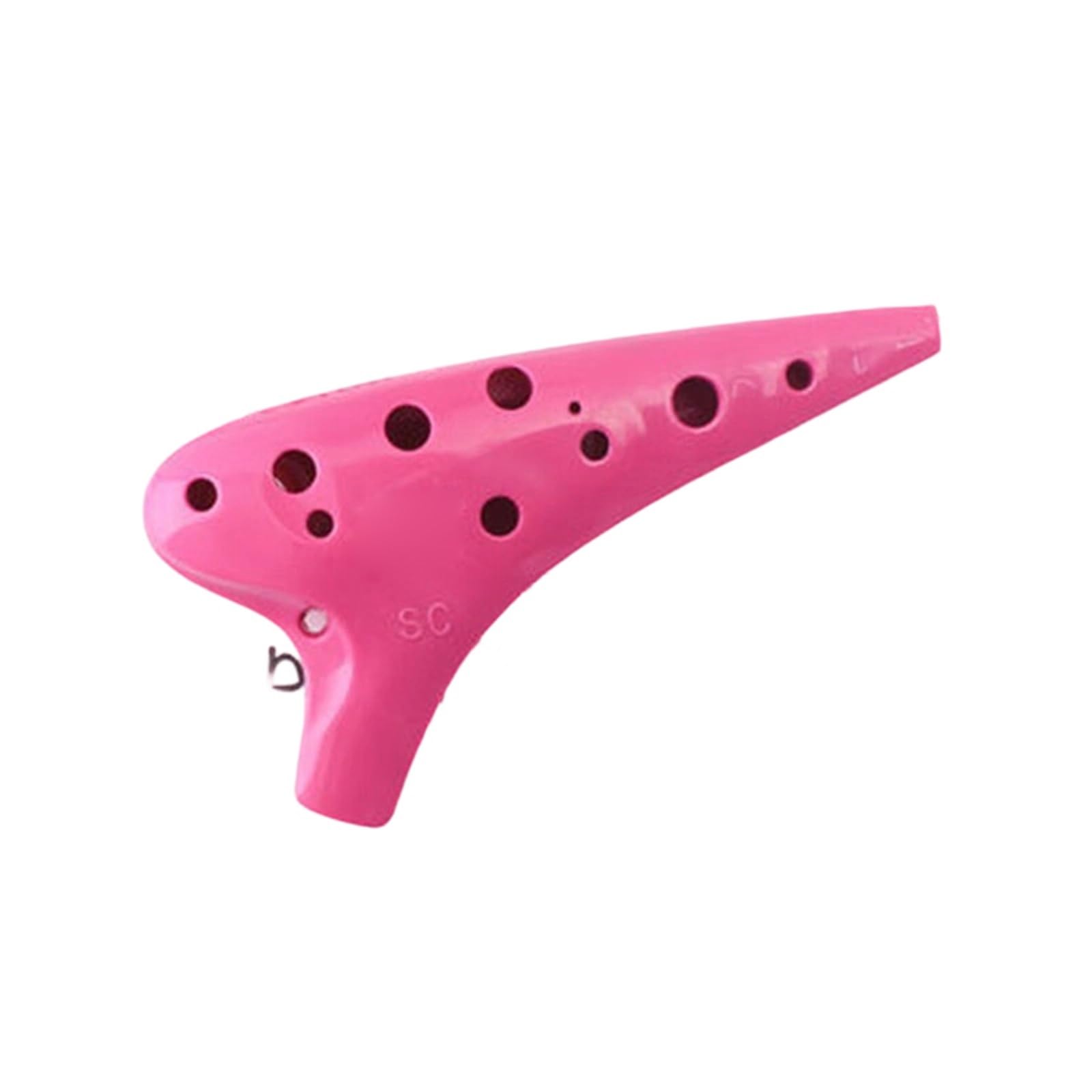 Ocarina a 12 fori con tonalità alta e accordatura SC strumento per principianti Strumento Ocarina(Blue)