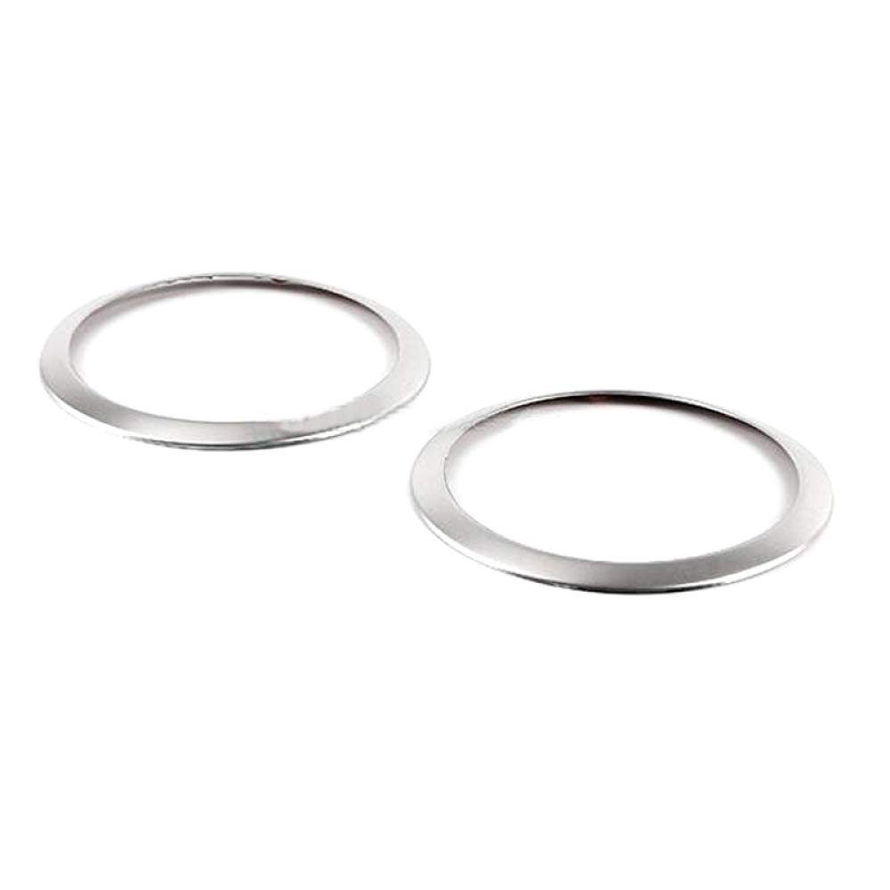 for BMW X1 E84 2009-2015, Car Styling Interior Front Door Speaker Decoration Cover Trim 2pcs