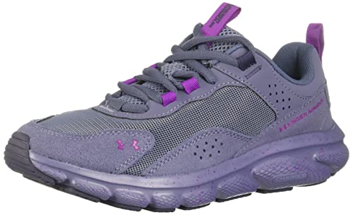 Under Armour Women's Charged Verssert Speckle --Running Shoe, (500) Aurora Purple/Aurora Purple/Strobe, 10