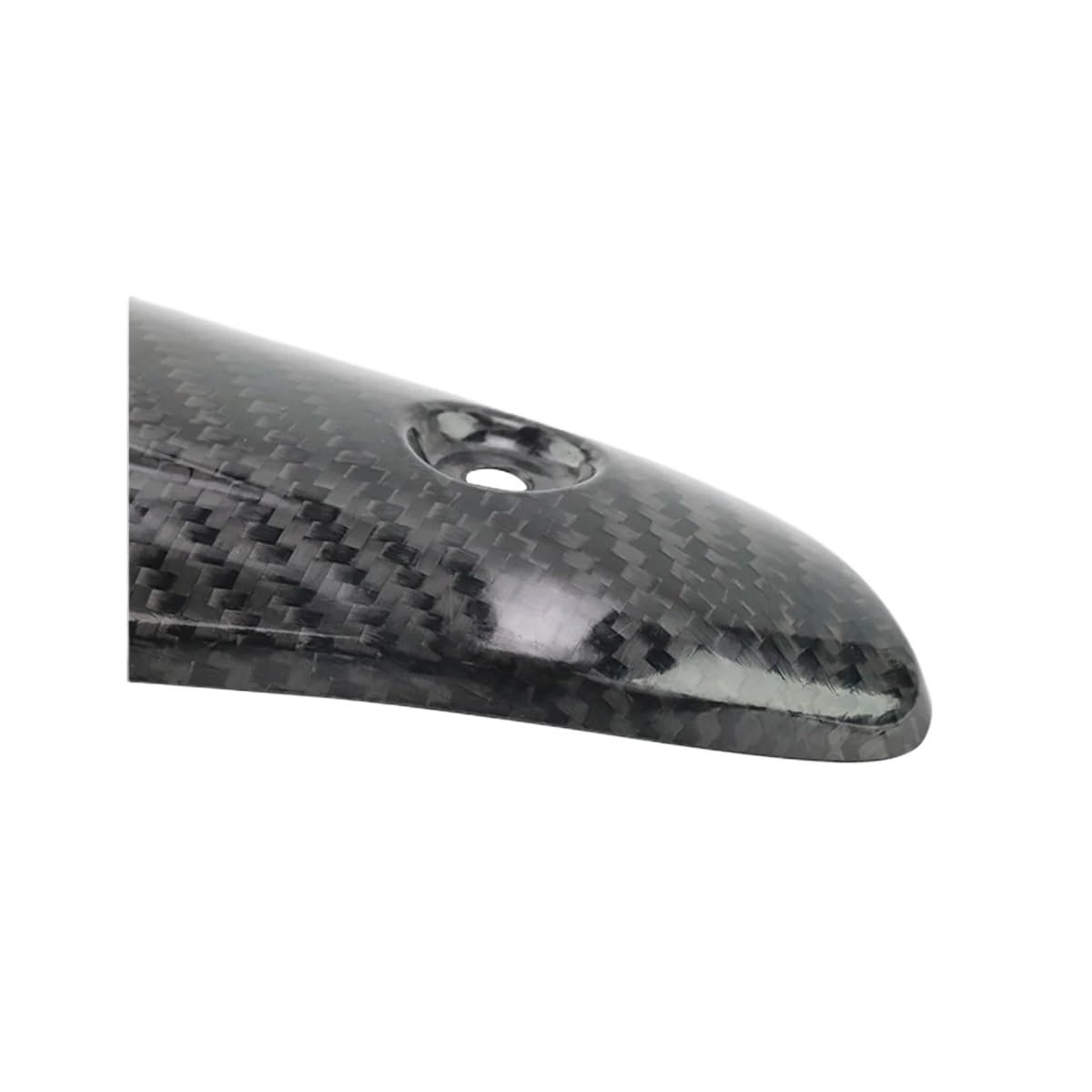 Cubierta Calor Silenciador Cubierta de Tubo Escape Motocicleta, Tapa antiescaldaduras con patrón Carbono, Carcasa Resistente al Calor, Cubierta térmica para G310R