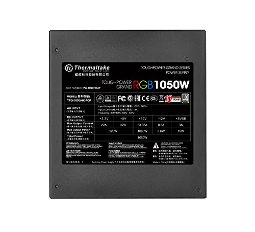 Thermaltake Toughpower Grand RGB 80 Plus Platinum Modulaire - vue 9