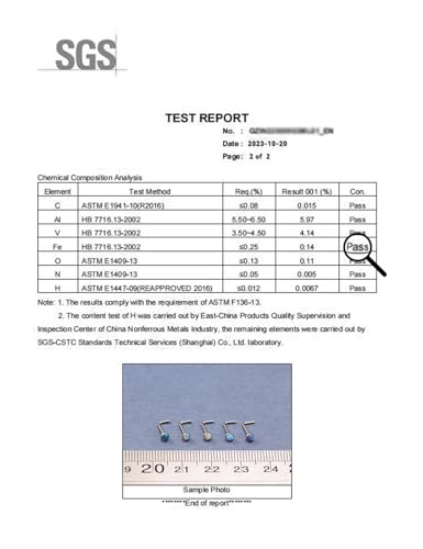 18G 20G 22G Astm F136 Titanium Nose Rings Studs Piercing Jewelry for Women Men Opal Nose Rings Nostril Piercing Jewelry Top Opal 1.5mm 2mm 2.5mm 3mm 5PCS4