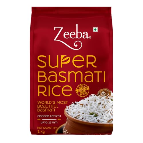 Image of Zeeba Super 1401 Basmati Rice (Long Grain) 1 kg