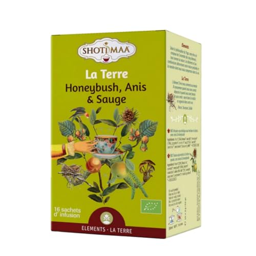 Bio-Kräutertee Elemente der Natur Serie – Wohlfühl-Teemischungen inspiriert von den 5 Elementen für Gleichgewicht und Vitalität – Erdige, beruhigende, belebende, duftende Noten