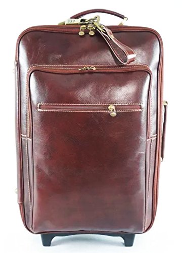 Sac de voyage en cuir véritable pour éviter la fatigue
