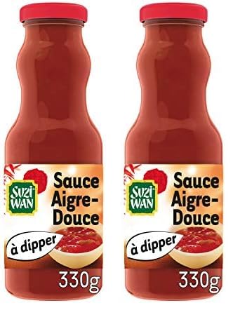 SUZIWAN Sauce à Dipper Aigre-Douce pour Accompagner Vos Apéritifs 330