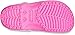 Crocs® Barbie Classic Clogs – Sip-on Shoes for Toddlers – PU Upper – EVA Outsole – Round Toe – Pivot Heel Strap Electric Pink Men's 7, Women's 9 Medium