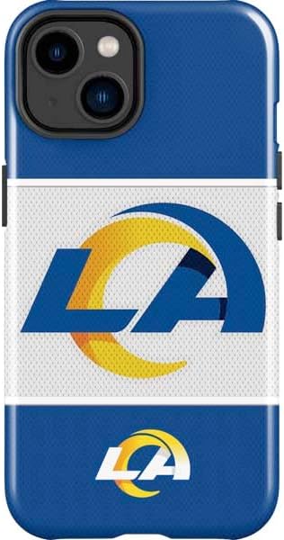 Skinit Impact Phone Case Compatible with iPhone 15 - Officially Licensed NFL Los Angeles Rams Helmet Design