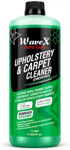Upholstery & Carpet Cleaner (1L) | Can be Used as a Car Interior Cleaner for Seat Cleaner, Sofa Cleaner, Carpet Cleaner, Roof Cleaner & More