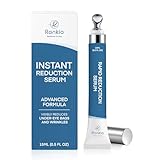 RONKIE Instant Eye Lift Serum: Visible Firming in 2-3 Minutes Helps Reduce Under Eye Bags and Wrinkles & Morning Puffiness - Advanced Tightening Formula Gentle on Mature Skin 0.5 Fl Oz