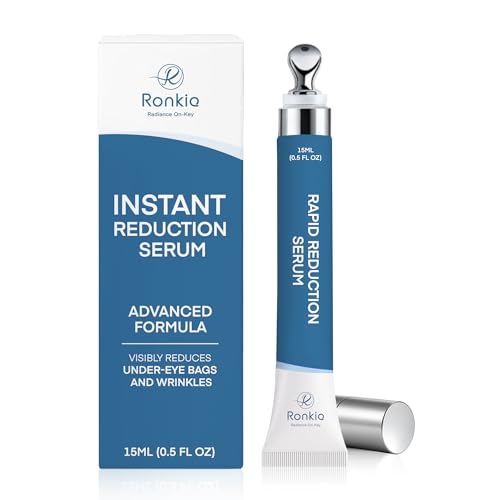 RONKIE Instant Eye Lift Serum: Visible Firming Helps Reduce Under Eye Bags and Wrinkles & Morning...