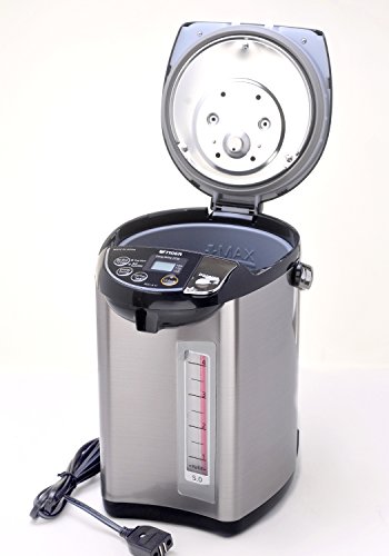 Tiger Pdu-A50U-K Electric Water Boiler And Warmer, Stainless Black, 5.0-Liter #TOP2