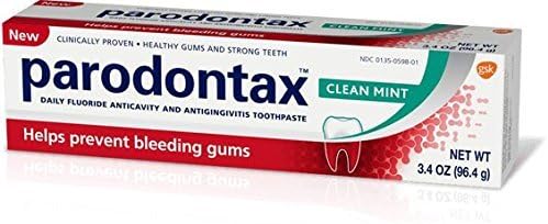 Parodontax Clean Mint Daily Toothpaste, 3.4 oz. Per Tube (4 Pack)