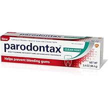 Parodontax Clean Mint Daily Toothpaste, 3.4 oz. Per Tube 4 Pack