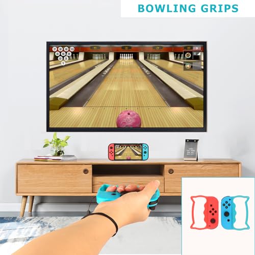 RTop 20 en 1 Kit de Accesorios para Nintendo Switch Sports, Controllers Joy-Con Grips, Paquete de Accesorios Familiar Compatible con Nintendo Switch/Switch OLED - imagen 5