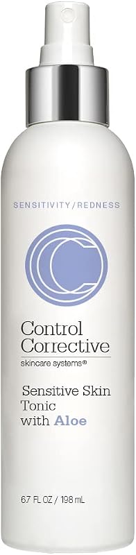 CONTROL CORRECTIVE SKIN CARE SYSTEMS Tônico para Pele Sensível com Aloe Vera e Extratos de Camomila, 200 mL