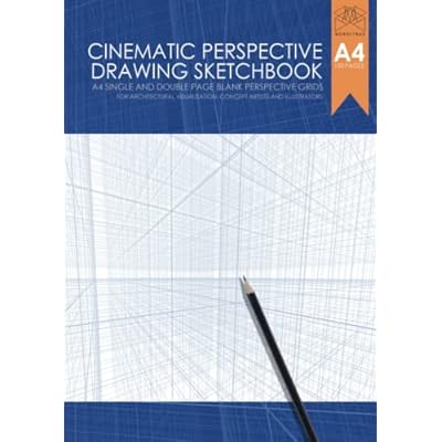 Cinematic Perspective Drawing Sketchbook