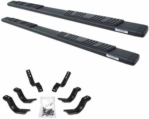 Replacement for Ford Escape Year 2014 Black Steel Side Step KIT by Technical Precision