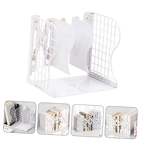Hapinary 1Pc Storage Rack Retro Decor The Office Decor Adjustable Bookshelf Decorative Bookends Adjustable Bookend Metal Book Stoppers Decorative Bookstand Desktop Bookstand Desktop Bookend #TOP7