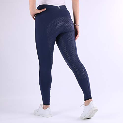 Pantalon équitation femme jean taille haute legging Busse denim 44