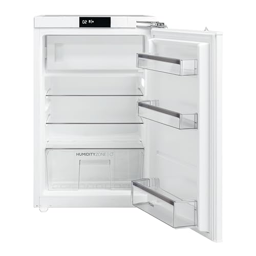 Haier HAM4S59DF, Frigorífico Mini Table Top Integrable, Función SuperFreezing, Conectividad hOn, Cajón Humidity Zone, Ancho 54cm, Capacidad Total 112L, Blanco