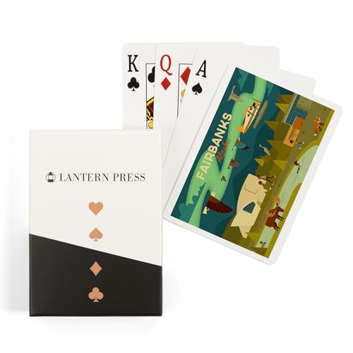Lantern Press Baraja de 52 Cartas Póker para Adultos