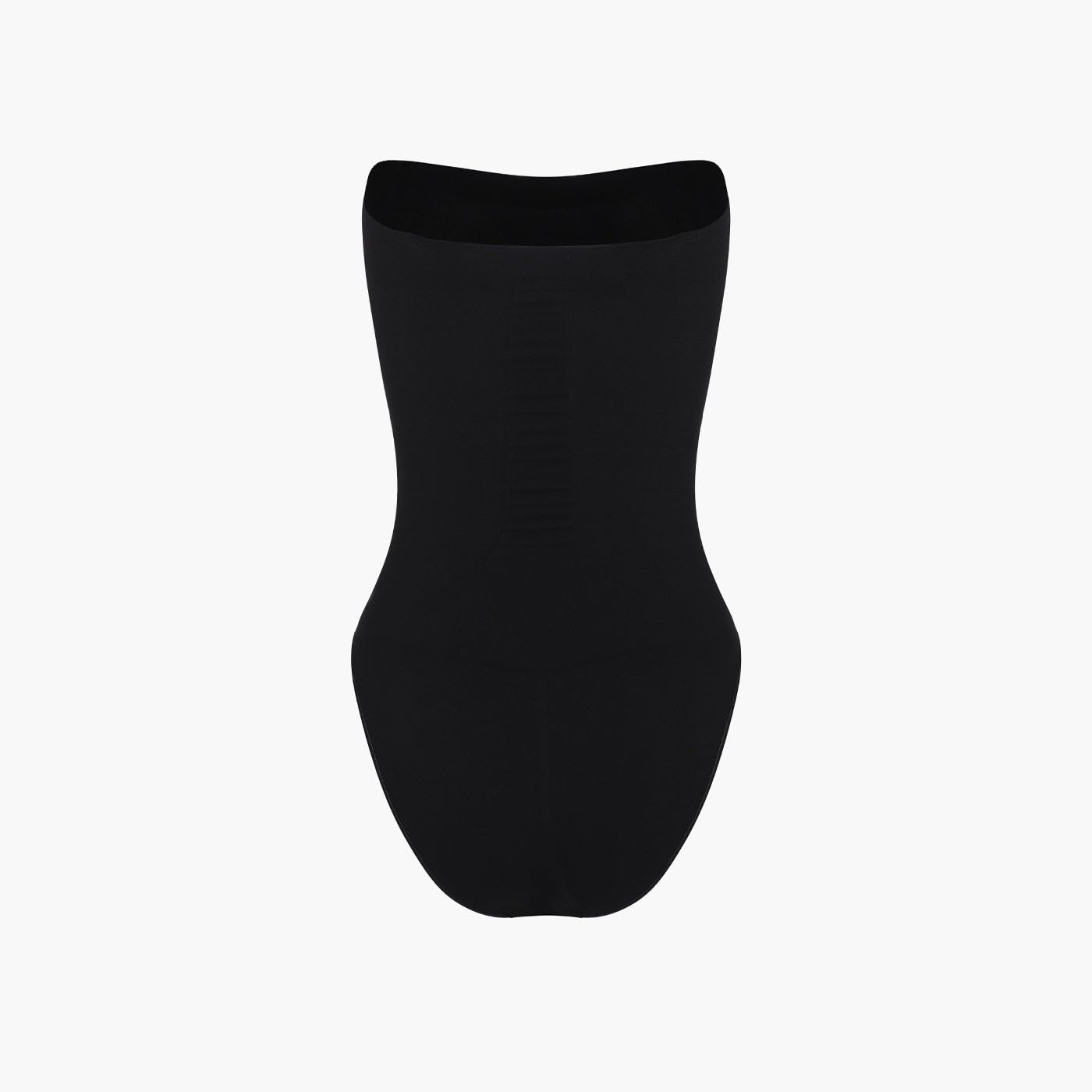 creamy fabrics Damen Shapewear Bodysuit Trägerlos – Formender Sculpting Body mit Slip - Nahtloser Bauchweg-Bandeau-Body für glatte Silhouette & Po-Lifting